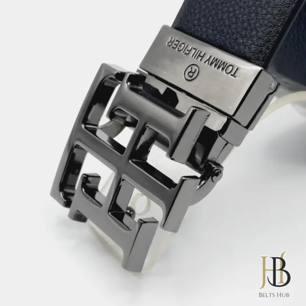 Branded Black Belt with Brand Insignia - Image 2