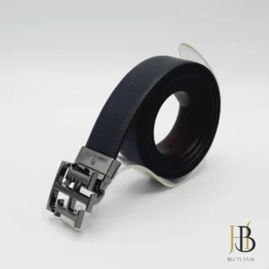 Branded Black Belt with Brand Insignia