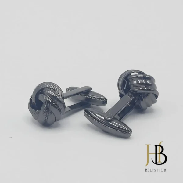 #000000 Cufflink for Men