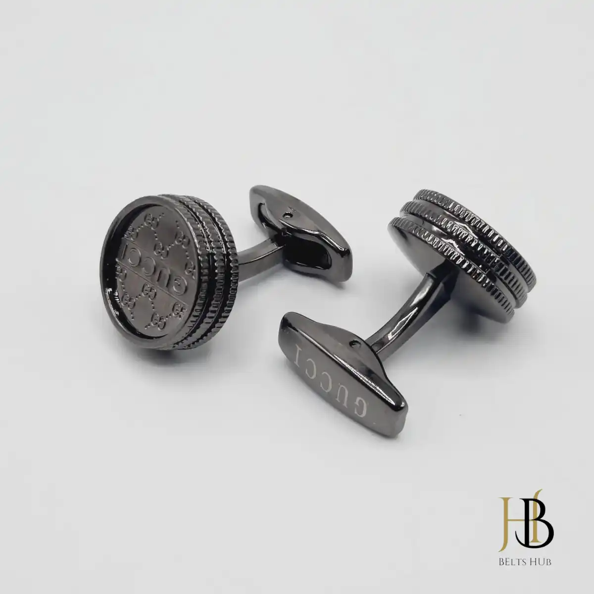 #000000 Cufflink for Men