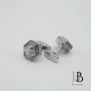 Keith and Strauss Silver Cufflinks