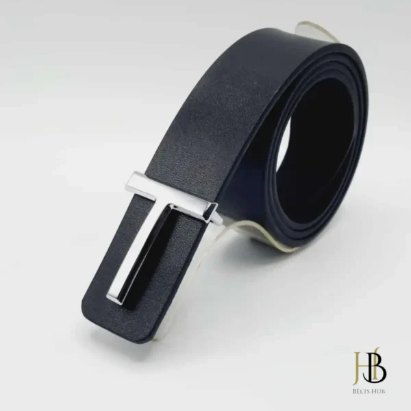 Elegant Office Belt With Simple Buckle