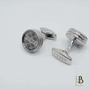 Crusader Silver Cufflink for Men