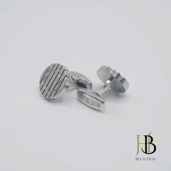 Covent Silver Mens Cufflink