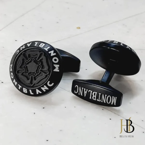 221 Baker Black Cufflink