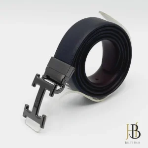 Branded Mens Belt in Black