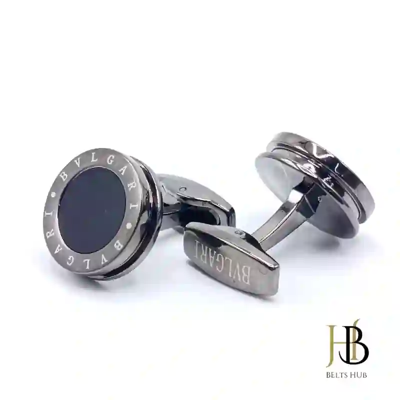 221 Baker Black Cufflink