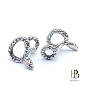 Classic Swirl Silver Cufflinks