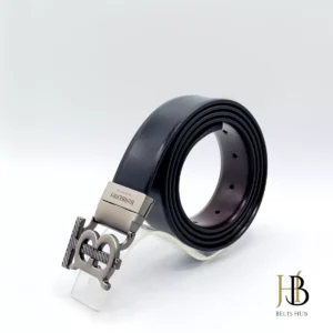 3D Elegant Buckle Black Belt