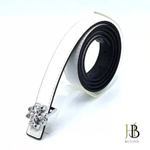 Casual White Womens Belt