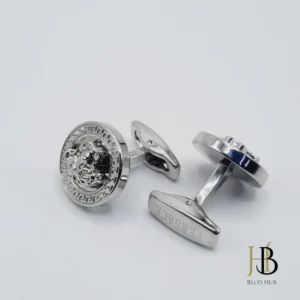 Crusader Silver Cufflink for Men