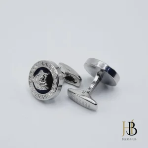 Keith and Strauss Silver Cufflinks