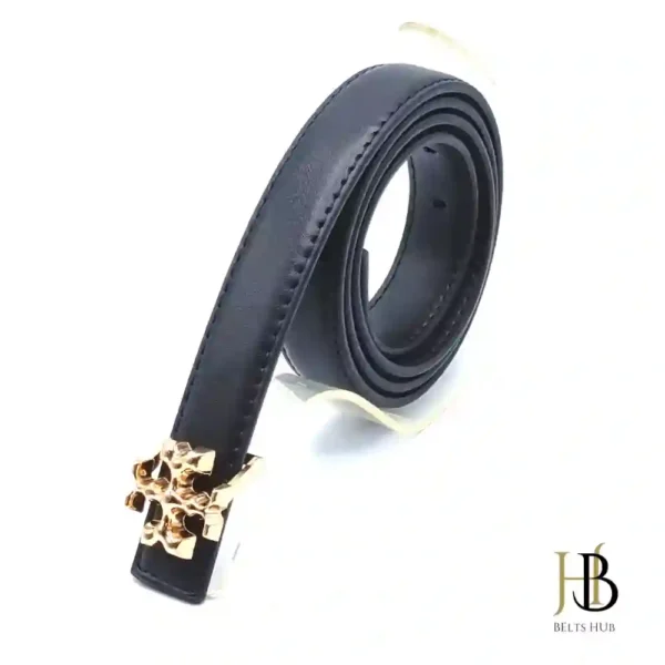 Thin Leather Belt for Women