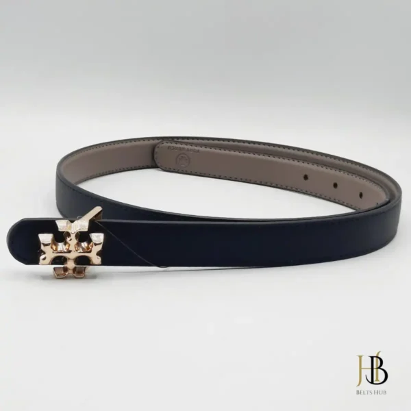 Thin Leather Belt for Women