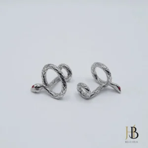 Classic Swirl Silver Cufflinks