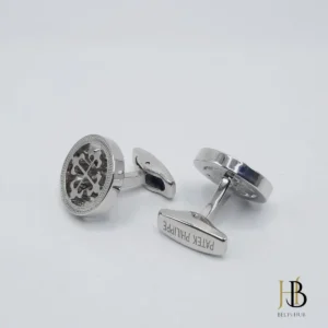 Keith and Strauss Silver Cufflinks