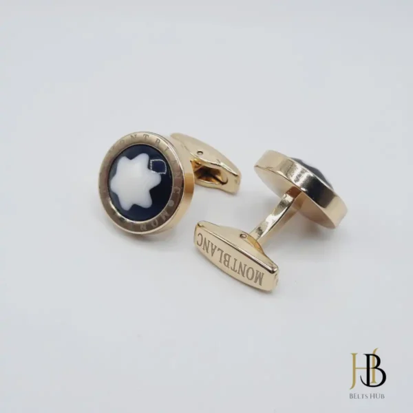 Regent Golden Mens Cufflink