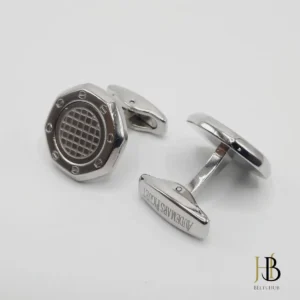 Silver Casual Cufflinks