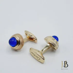 #0000FF Cufflink for Men