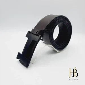 Elegant Black Office Belt