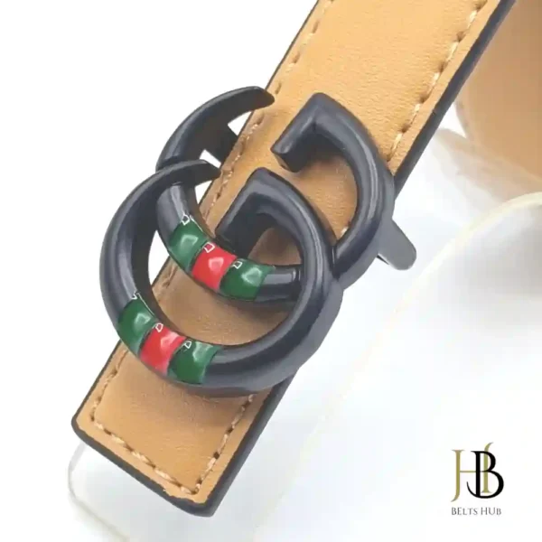 Elegant Brand Belt and Buckle - Image 2