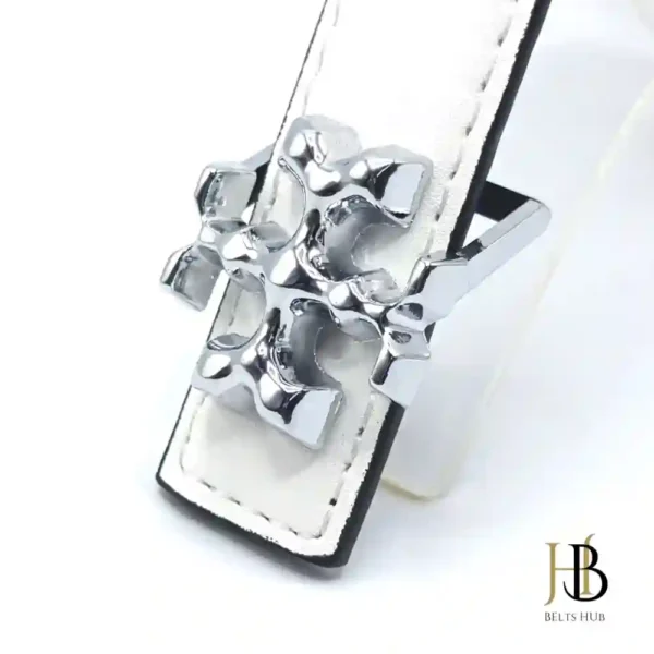 Casual White Womens Belt - Image 2