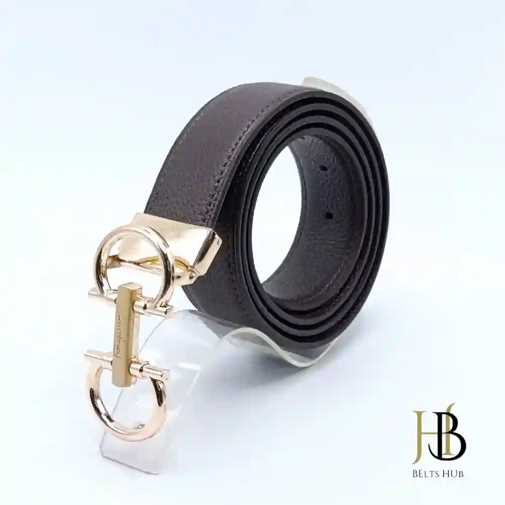 All Black Belt Elegant Buckle