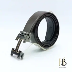 Branded Mens Belt in Black
