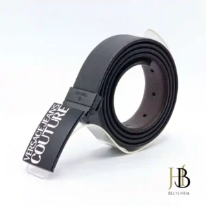3D Elegant Buckle Black Belt