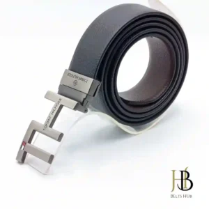 Branded Black Belt Chromium Brand Insignia