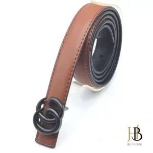 trendy brown belt