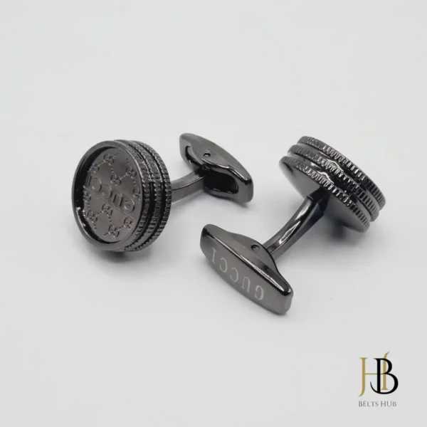 Mens Cufflink Chromium Elegance