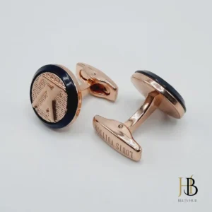 Cufflinks and Studs in Rose Gold