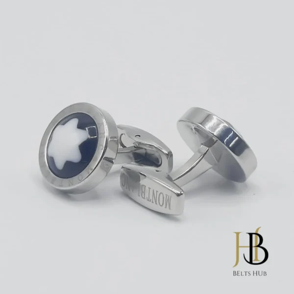 Tuxedo Studs Silver