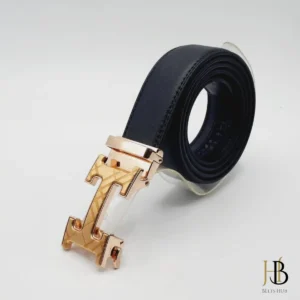 H Golden Ermes Autolock Plain Buckle