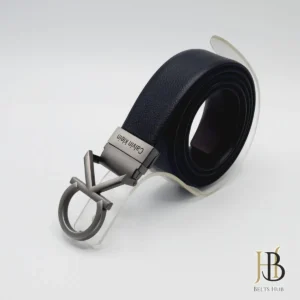 Leather Belt c and K Buckle