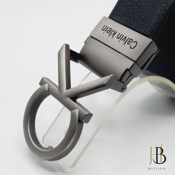 Leather Belt c and K Buckle - Image 2
