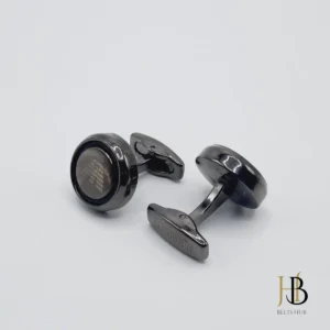 Elegant Black Cufflinks for Men