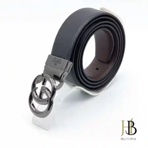 Casual Belt G Black Leather Belt