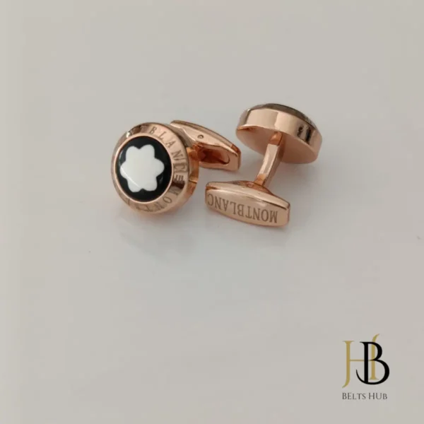 Very Demure Golden Cufflink for Men