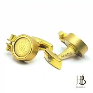 venice gold cufflink