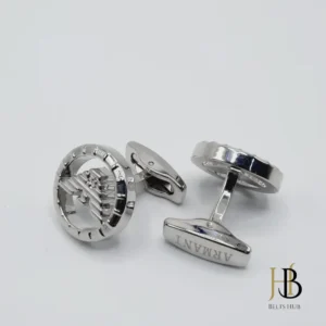 Silver Brand Cufflinks for Men