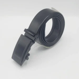 Full Black Elegant Buckle leather Belt