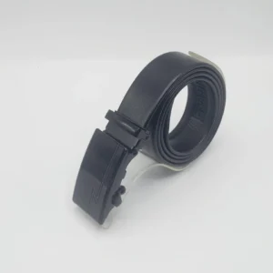 Premium Black Leather Belt for Formal Wear