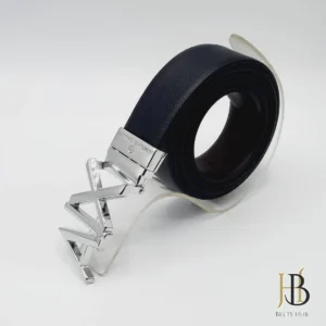 Armani Belt Silver Buckle