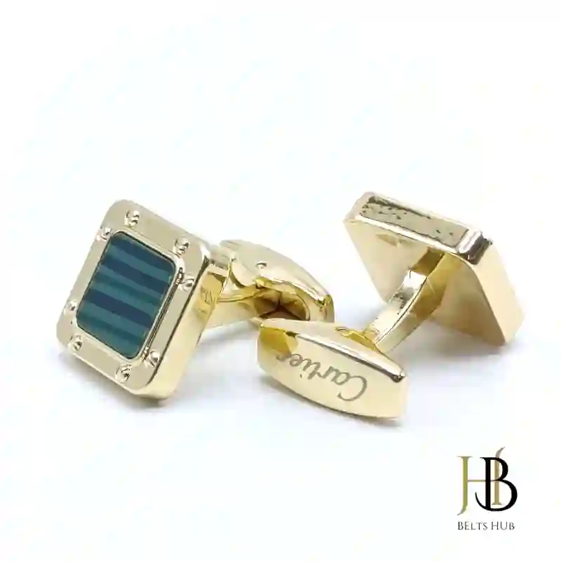 Silver Square Cufflinks - Image 3