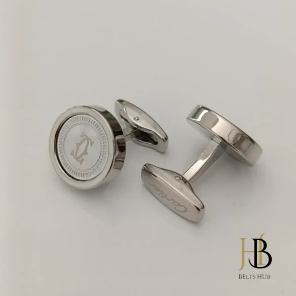 Elegant Silver Cufflinks