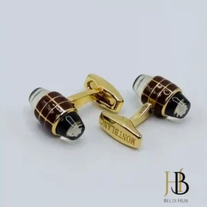 Keith and Strauss Gold Cufflinks