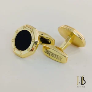 Keith and Strauss Gold Cufflinks