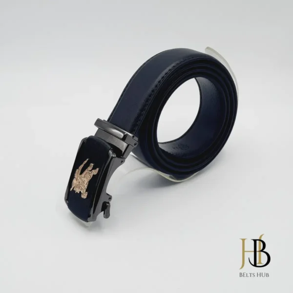Regal Black Autolock Buckle Mens Belt